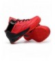 Basketball Boy's Basketball Shoes Professional Kids Childrens Athletic Sneakers(Little/Big Kids) - Red - CI189TH5037 $60.61