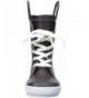Boots Kids' Waterproof Sneaker Rain Boot - Sneaker Black - C212NSYYCRX $53.08