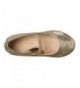 Flats Park Ballet Flat with Strap (Toddler/Little Kid) - Silver - CU11KO5A95X $68.01