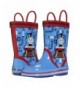 Boots Kids Rain Boots with Rubber Sole Boys Galoshes for Kids - Blue - C818HOQT4Q6 $52.89