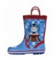 Boots Kids Rain Boots with Rubber Sole Boys Galoshes for Kids - Blue - C818HOQT4Q6 $52.89