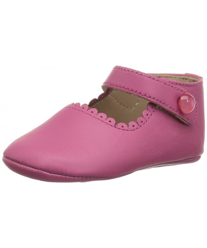 Flats Kids' Mary Jane for Baby-K Crib Shoe - Flamingo - CN12O0GE24A $90.68