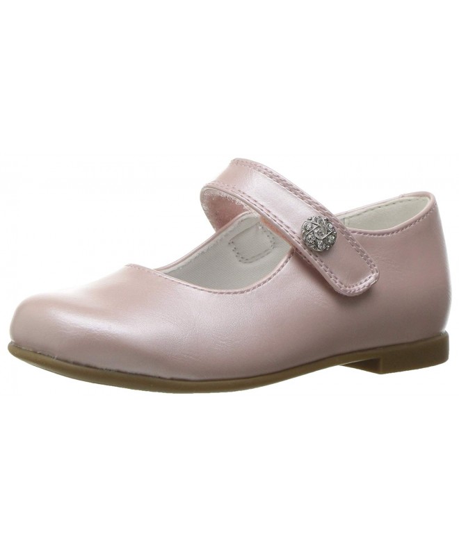 Flats Kids' Lil Jackie Mary Jane - Pink Pearlized - CI12N3BCO2T $42.10