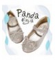 Flats Toddler/Little Kids Ariana Princess Glitter Gold Ballet Flower Mary Jane Girls Flats Dress Shoes - C318G2SLSIU $34.74