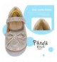 Flats Toddler/Little Kids Ariana Princess Glitter Gold Ballet Flower Mary Jane Girls Flats Dress Shoes - C318G2SLSIU $34.74