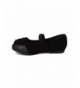 Flats Girls Faux Suede Layered Butterfly Capped Toe Mary Jane Flat HA81 - Black Mix Media - C818EZQZEY6 $44.92