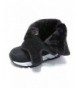 Boots Snow Boots for Boys and Girls Winter Waterproof Warm Outdoor Shoes - Black - C718K5OGM0M $57.44