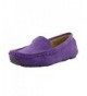 Flats Maxu Kid Suede Purple Slip-On Unisex Child Oxford & Loafer-Toddler-8M US - C51227XGS3R $20.27