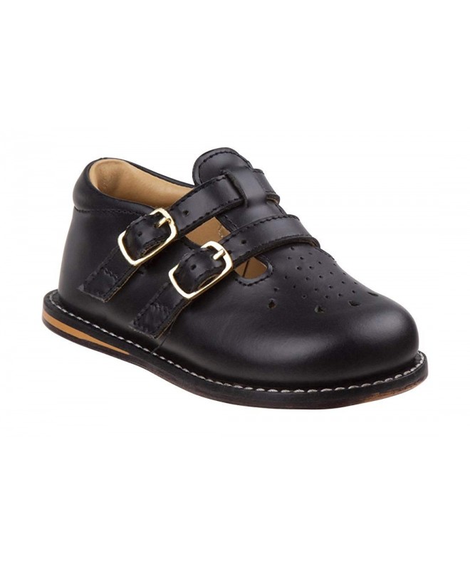 Flats Girls Walking Shoes - Kids - Black - C218OQACM8S $55.13
