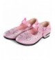 Flats Toddler Little Girls Adorable Sparkle Mary Jane School Princess Party Dress Shoes - Pink - C918O3X837A $40.72
