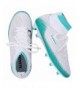 Football Boy's Athletic Soccer Cleats Football Boots Shoes (Little Kid/Big Kid) - White/Aqua Sky - C518NY993QQ $76.03