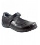 Flats Big Girls Black Soft Leather Shoes - Carmen 5M - CS18GMTZWWM $55.43