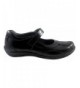Flats Big Girls Black Soft Leather Shoes - Carmen 5M - CS18GMTZWWM $55.43
