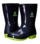 Boots Kids' Pebbles Rain Boot - Navy Lime - CN18GC8X3M3 $49.91
