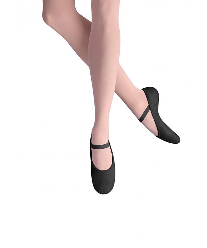 Flats Girls' Ballet Russe Dance Shoe - Black - 10.5 D US Little Kid - CR17YDX8O0L $31.65