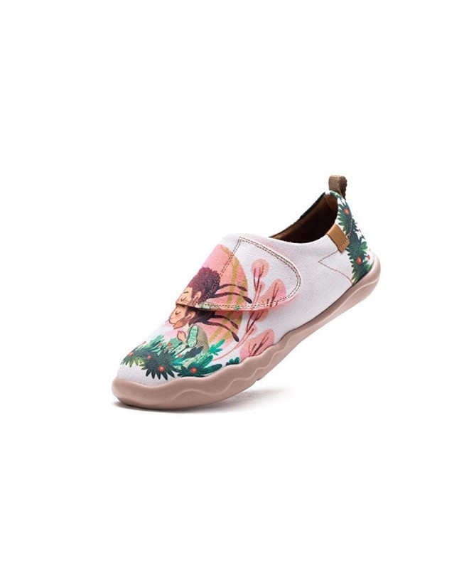 Flats Kid's Dorothy Canvas Fashion Shoe White (Big Kid) - CE12GI3TT3N $66.41