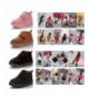 Boots Toddler Kids Snow Boots Boys Girls Warm Winter Ankle Boots Slip-on Fur Lining Outdoor Shoes - A-wine Red - CV18GMQZ2CA ...