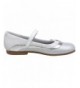 Flats Balleto Toddler/Little Kid Rosemary Dress Shoe - Silver/White - CU112M6TCG5 $79.49