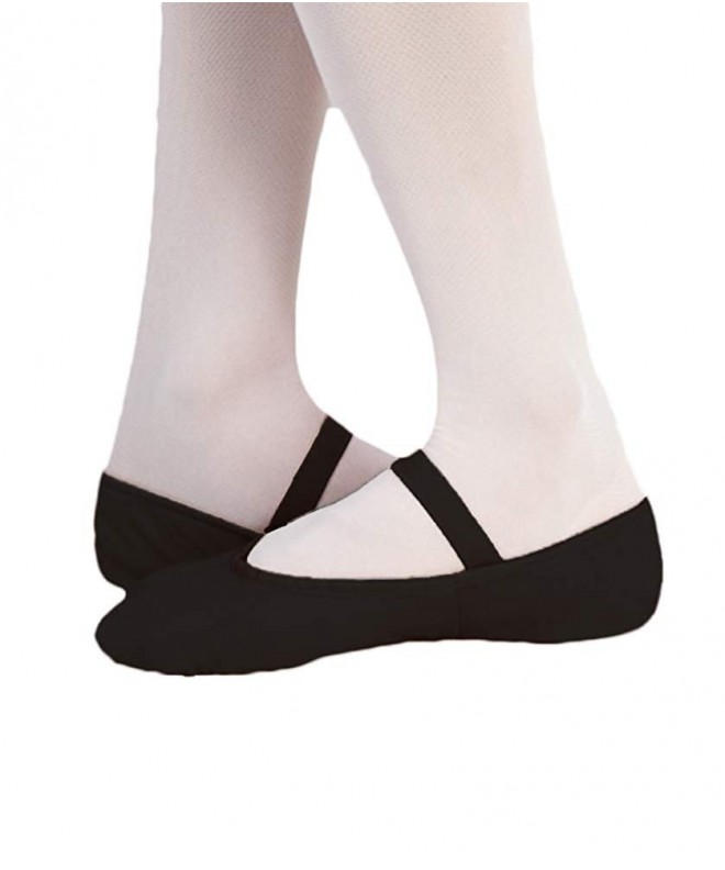 Flats Childrens' Tiler Full Sole Leather Pleated Ballet Slipper (Black - 13.5 M US) - CW110UZG1EB $28.99