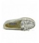 Loafers Sequins Sparkle Moccasin - Sliver - CM1205B84BH $17.31