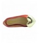 Loafers Bow-Knot Flat - Rust Red - C81836RL0XL $28.05