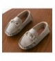 Loafers Boys Girls Suede Slip-On Loafers Oxfords Moccasins Casual Shoes(Toddler/Little Kid/Big Kid) - Khaki - CO18EK7MSW9 $30.34