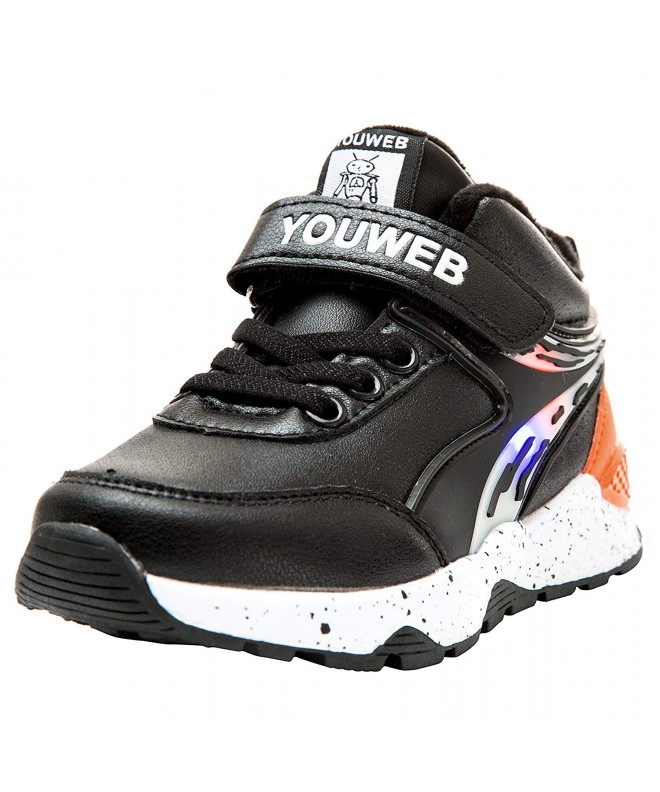 Handball Kid Electronz Strap Arch Support Athletic Sneaker Shoes(Little Kid/Big Kid) - Black - CH187Q8ULO2 $37.50