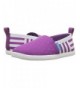 Loafers Kids' Venice Print Slip-On - Baker Purple/Shell White Stripe - CQ12JWYVKPF $57.94