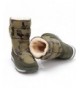 Hiking & Trekking Girl's Boy's Waterproof Outdoor Cold Weather Snow Boots (Toddler/Little Kid/Big Kid) - Green Camouflage - C...