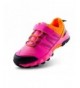 Hiking & Trekking Kids Hiking Shoes Outdoor Adventure Athletic Sneakers - Coral - CR18I03L3WU $43.12