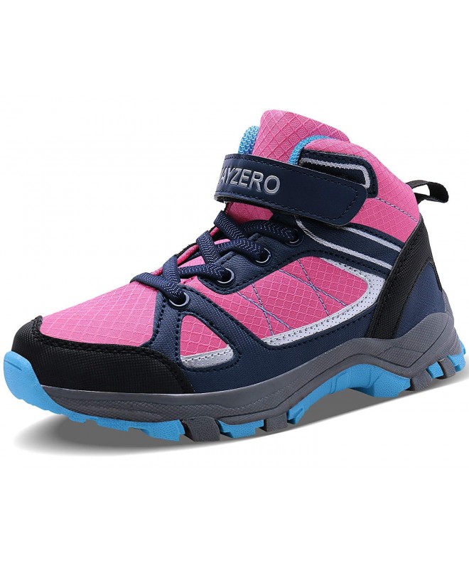 Hiking & Trekking Kids Hiking Shoes Boys Winter Trekking Hiking Shoes Ankle Boots Outdoor Athletic Sneakers Girls - Rose Red ...