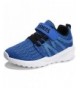 Hiking & Trekking Boy's Girl's Breathable Strap Casual Tennis Athletic Sneakers Running Shoes - Blue - CD18CC80R9L $19.53