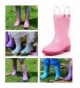 Rain Boots Toddler Kids Light Up Rain Boots - Light Up Pink - CY18G4LZ7HU $42.95