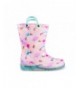Rain Boots Children's Light Up Rain Boots for Little Kids & Toddlers - Boys & Girls - Pink (Unicorn) - C618KWIN0S8 $30.44