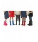 Rain Boots Boys Girls Rain Boots for Kids - Waterproof Toddler Little/Big Kids Classic Wellies - Black - C81824ZXZSE $39.35