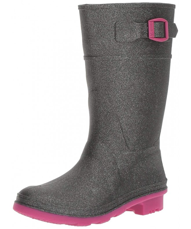 Rain Boots Kids' Glitzy Rain Boot - Charcoal - CS12JBBK8JD $62.50
