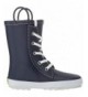 Rain Boots Kids' Printed Rain Boot - Sneaker Navy - CX12MRWLWOD $56.96