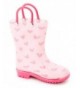 Rain Boots Kids Girls Printed Rainboots Assorted Animal Prints Toddler/Little Kid/Big Kid Sizes - Heart Print - CG180NEMH2U $...
