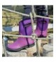 Rain Boots Kids Toddler Neoprene Mud Rain Boots Blue/Pink/Purple - Purple - CM18GNW7YKL $57.25