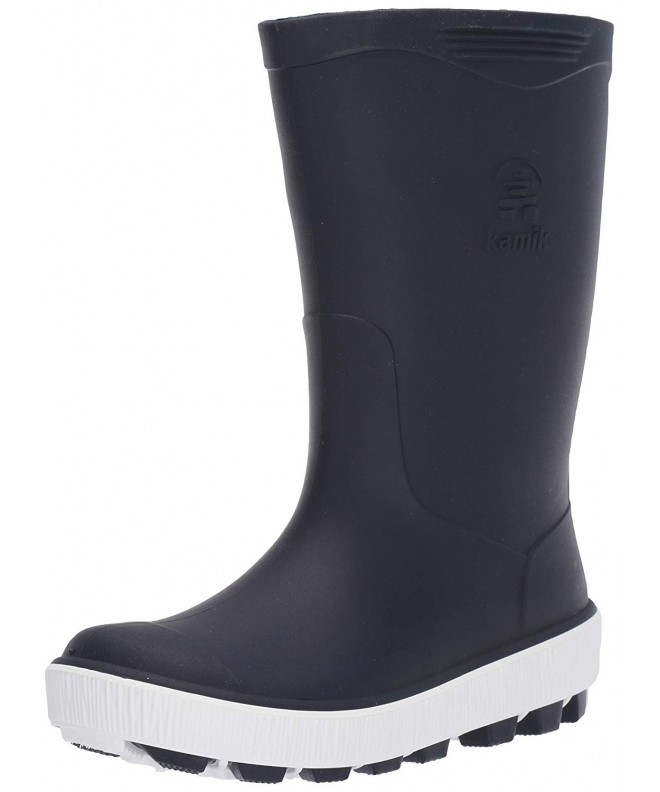 Rain Boots Kids' Riptide Rain Boot - Navy/White - C518ER3EY7O $55.39
