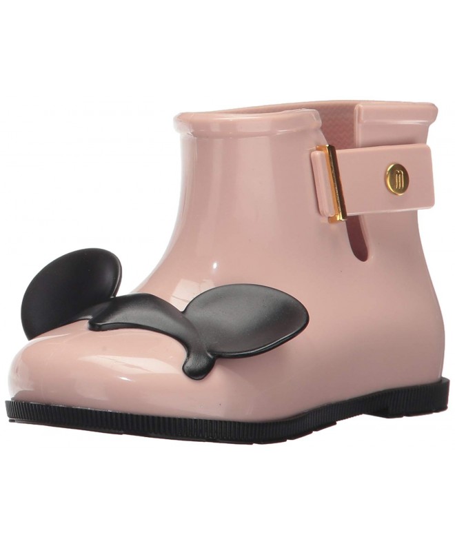 Rain Boots Girls' Mini Sugar Twins Rain Boot - Blue/Black - 9 Regular US Toddler - Pink/Black - C912OBTSG4F $95.34