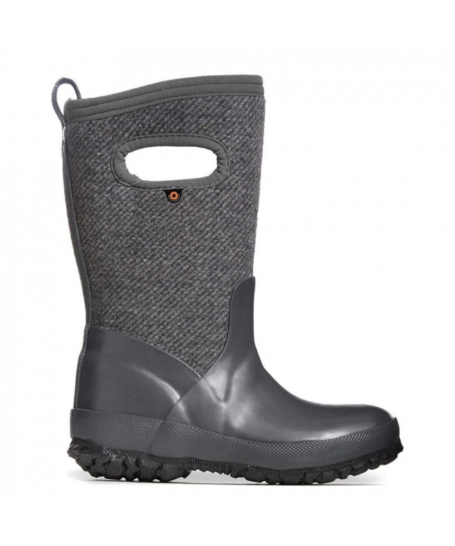 Rain Boots Children's Crandall Wool Waterproof Boot - Grey - CC12NRN1S1J $91.21