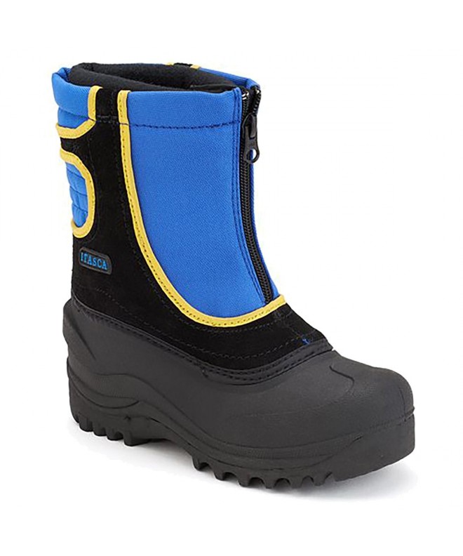 Boots Boys Reflective Snow Stomper Kids Winter Boots - Royal/Black - CH129AP42SH $65.21