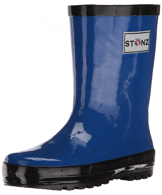 Rain Boots Natural Rubber Rain Boot (Toddler/Little Kid/Big Kid) - Royal Blue - CL11W8A1J8X $66.22