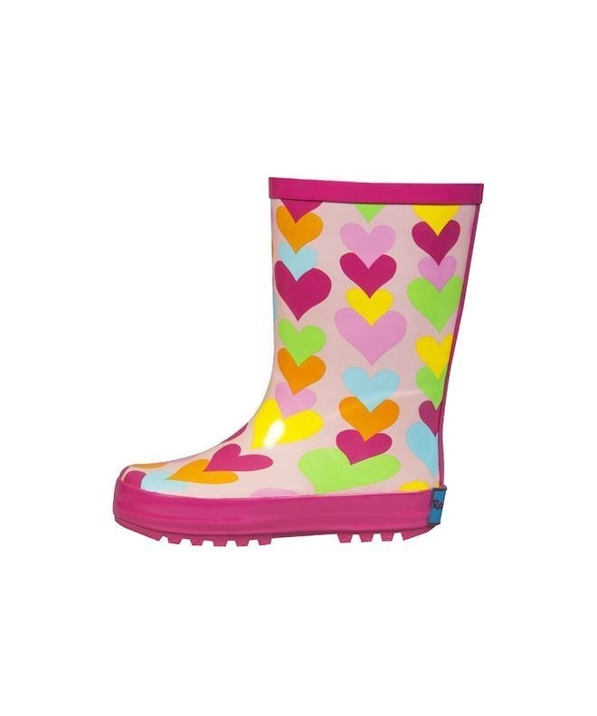 Rain Boots Summer Sale Heart To Heart Rain Boots Pink - CK11JDF7FP3 $28.03