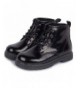 Boots Toddler/Little Kid Girls Boys Martin Boots Side Zipper - Black - C6186H46IKC $36.37