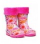 Rain Boots 220 Waterproof Wellington Kids rain and Garden Boots for Girls/Boys/Kids/Childrens - Kittens on Pink - CG18H6IZ2Q4...