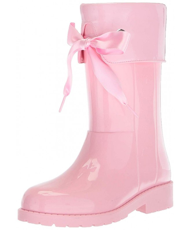 Rain Boots Kids' Campera Charol Rain Boot - Pink - CR17XX8O0YT $69.65