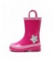 Rain Boots Toddler Waterproof Outdoor Durable - Pink - CV18NYTQXY4 $30.82
