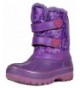 Snow Boots Boys & Girls Toddler/Little Kid/Big Kid Faux Fur-Lined Ankle Winter Snow Boots - Purple-d - CY185M0YDLK $47.56